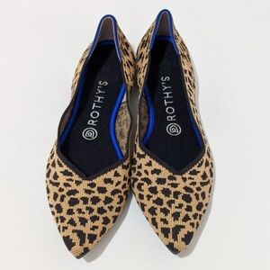 Rothy’s The Point - leopard print size 7.5